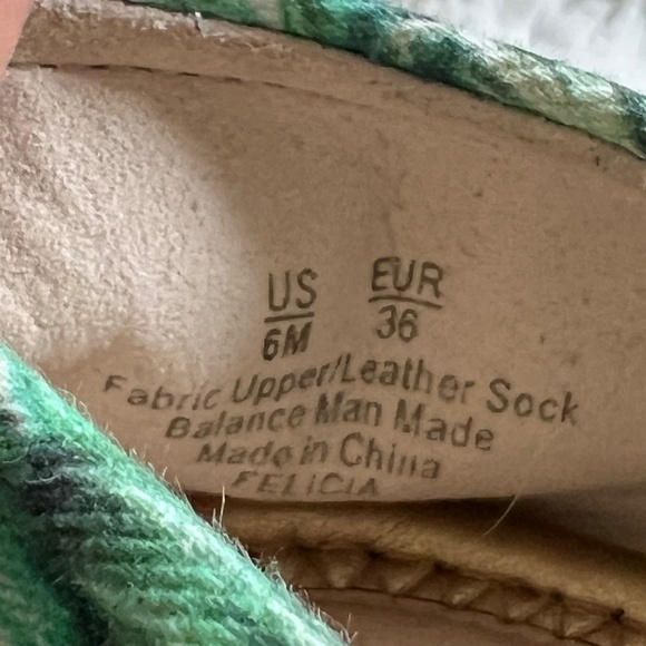 Sam Edelman Felicia Ballet Flat Shoes - Palm Trees - Women 6M - Picture 6 of 6